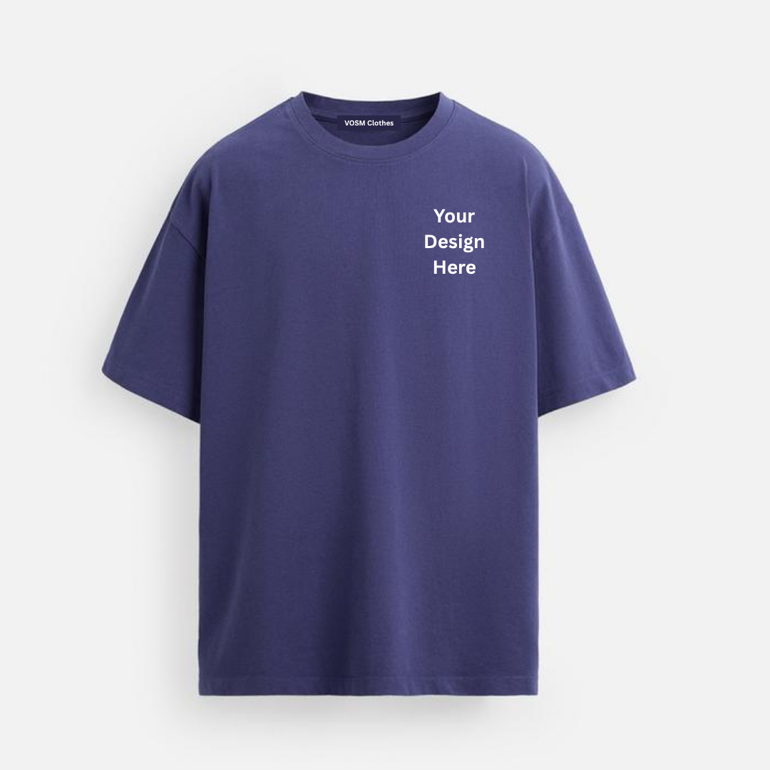 100% Cotton Round Neck T-Shirts – Customizable