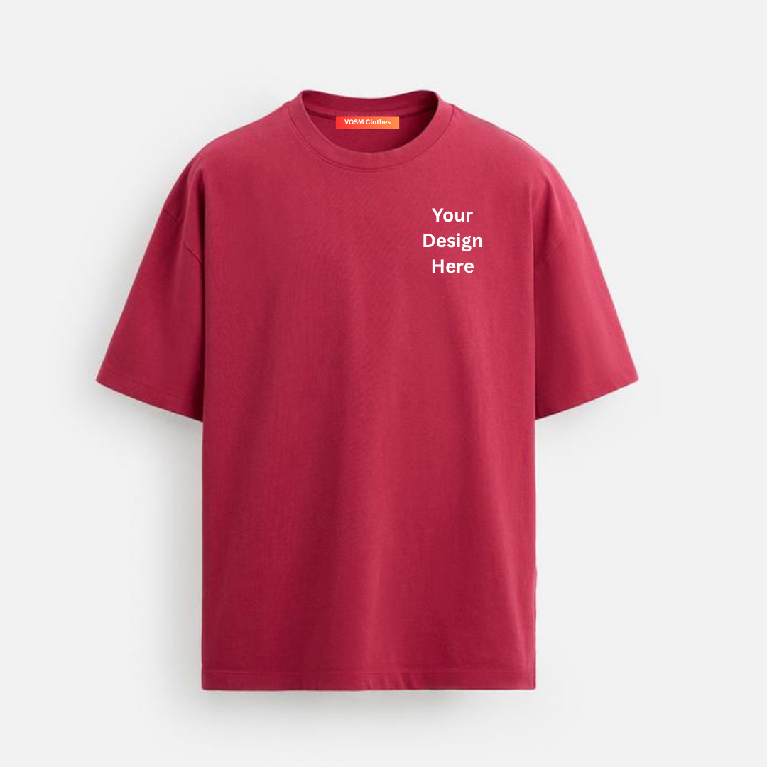 100% Cotton Round Neck T-Shirts – Customizable
