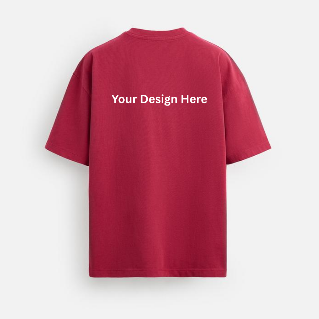 100% Cotton Round Neck T-Shirts – Customizable