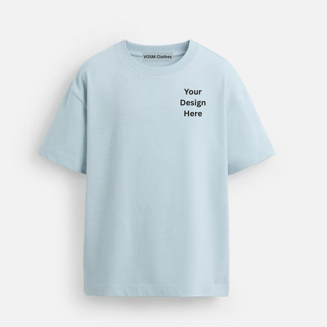 100% Cotton Round Neck T-Shirts – Customizable